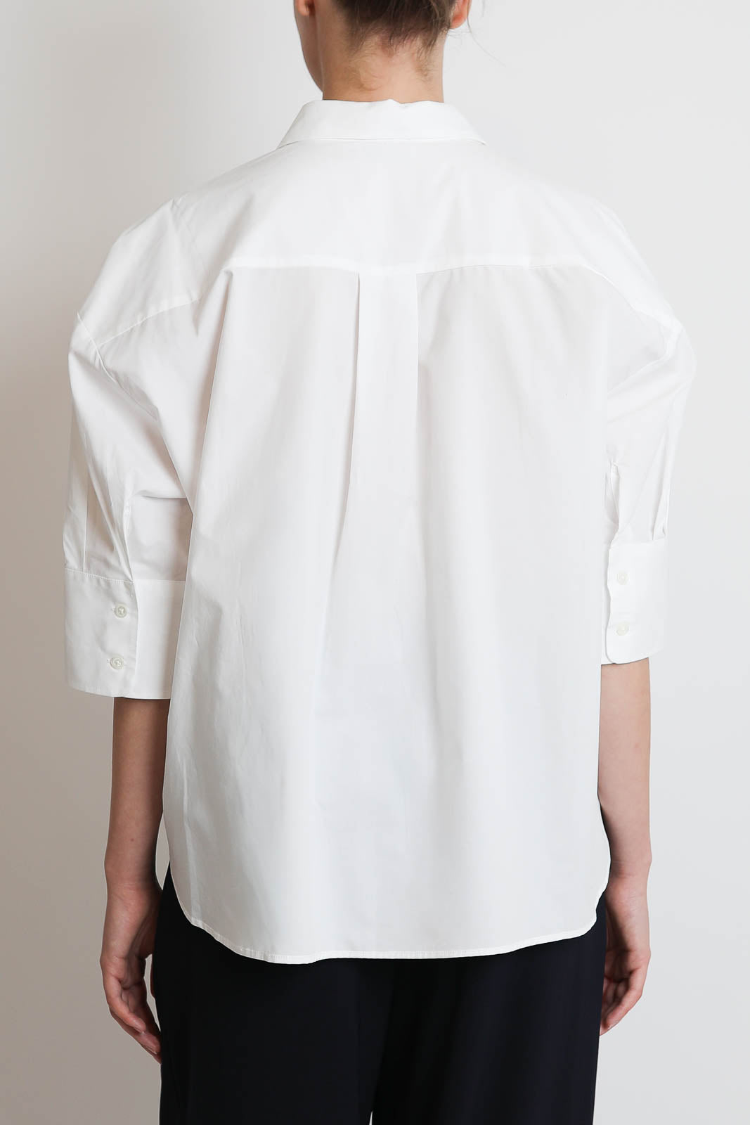 Zenggi, Bluse Poplin Cuf in Weiss