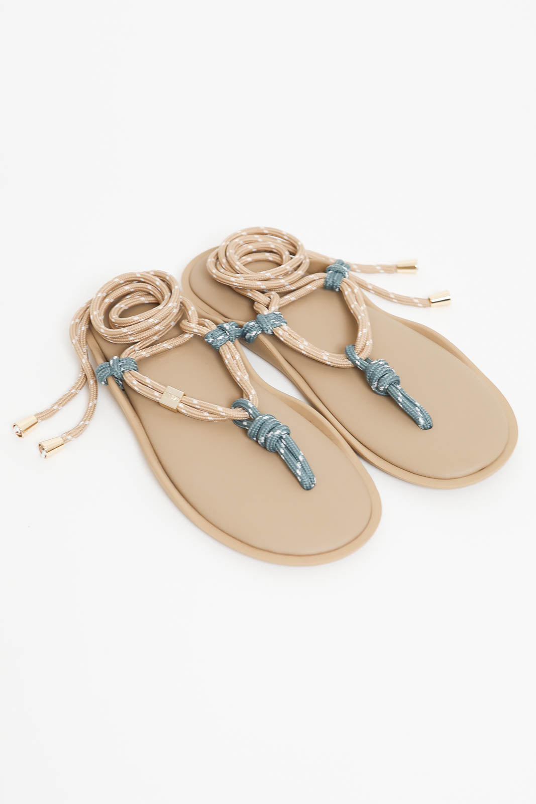 Flòwze, Sandalen Flò Twin in Argilla/Teal