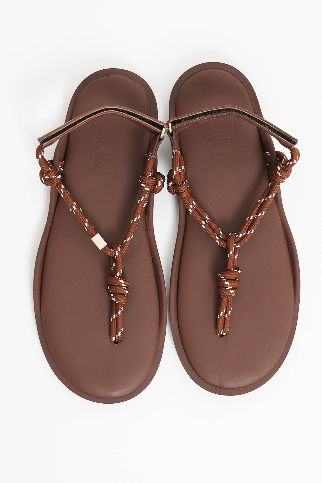 Flòwze, Flò Monocolor sandals in brown