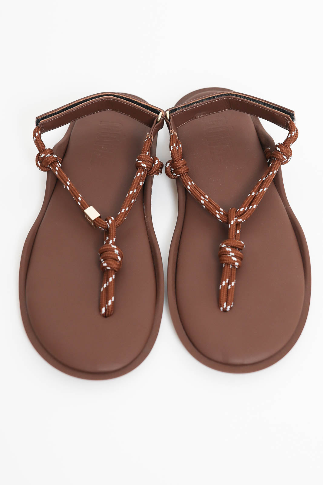 Flòwze, Flò Monocolor sandals in brown
