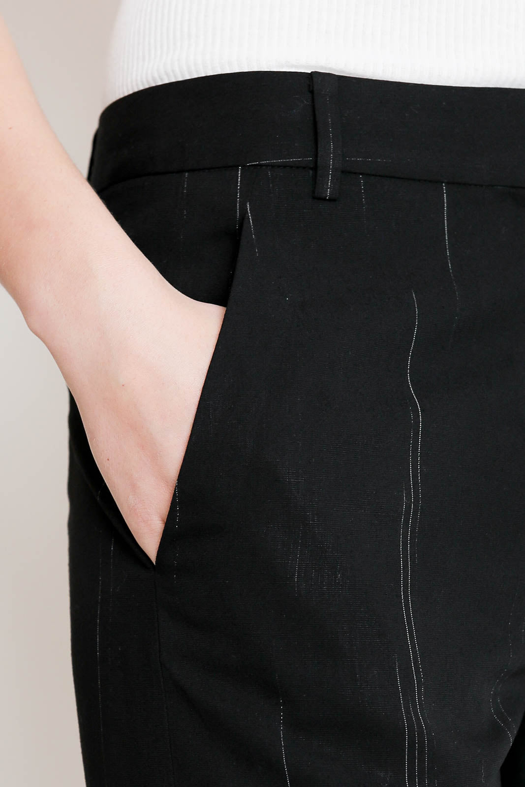 Hose Suiting Reese in Black Multi