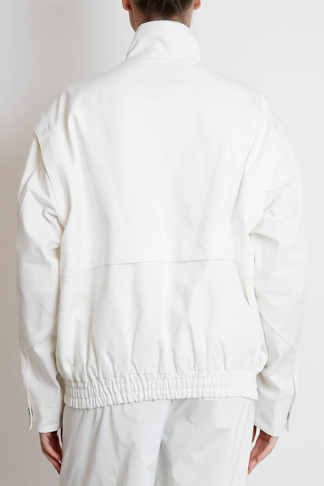 Jacke Patchwork Slicker in Weiss