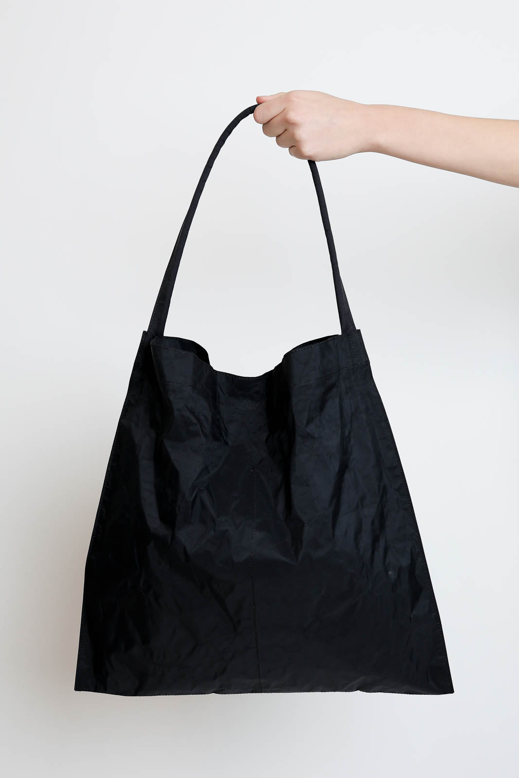 Tasche Nylon Flat in Nero
