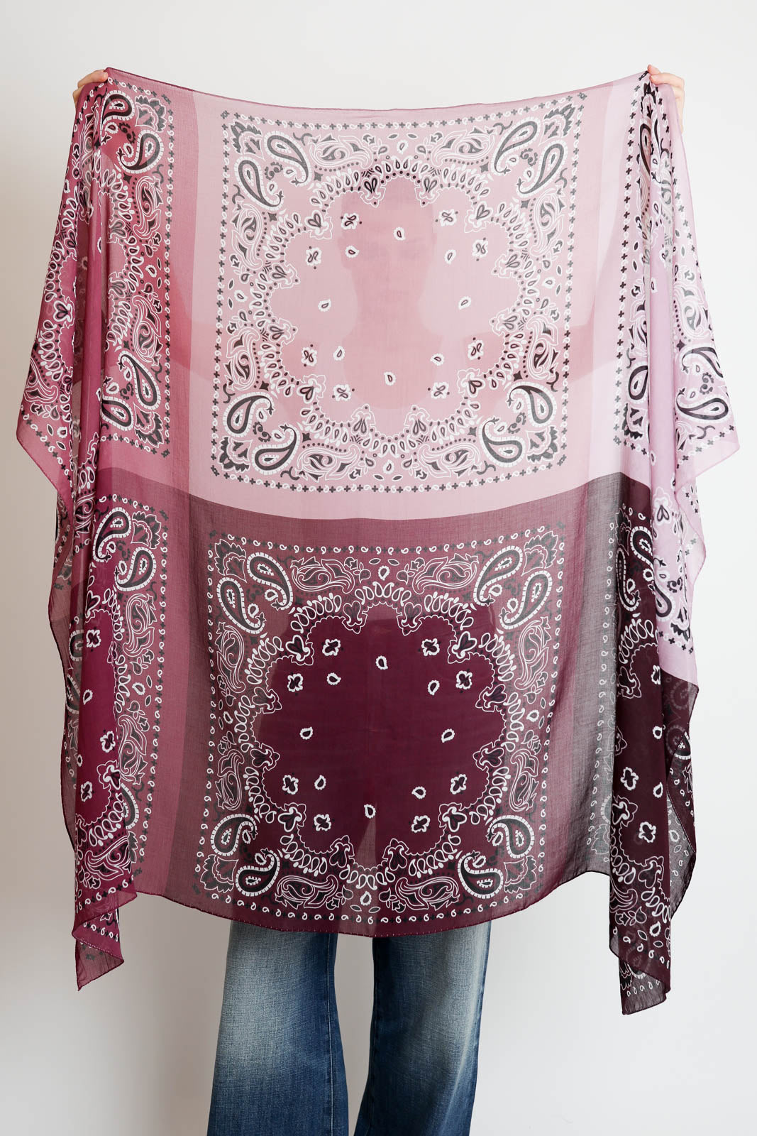 Destin, Schal Cot Pareo in Purple