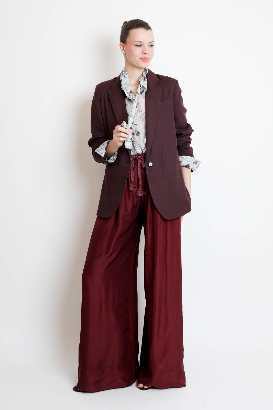 Forte-Forte, Blazer Chic Linen in Fondant