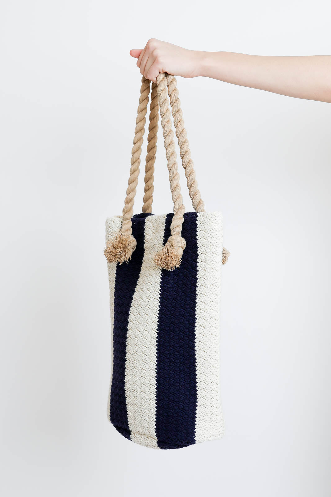 Atomo Factory, Bag in White/Blue/Beige