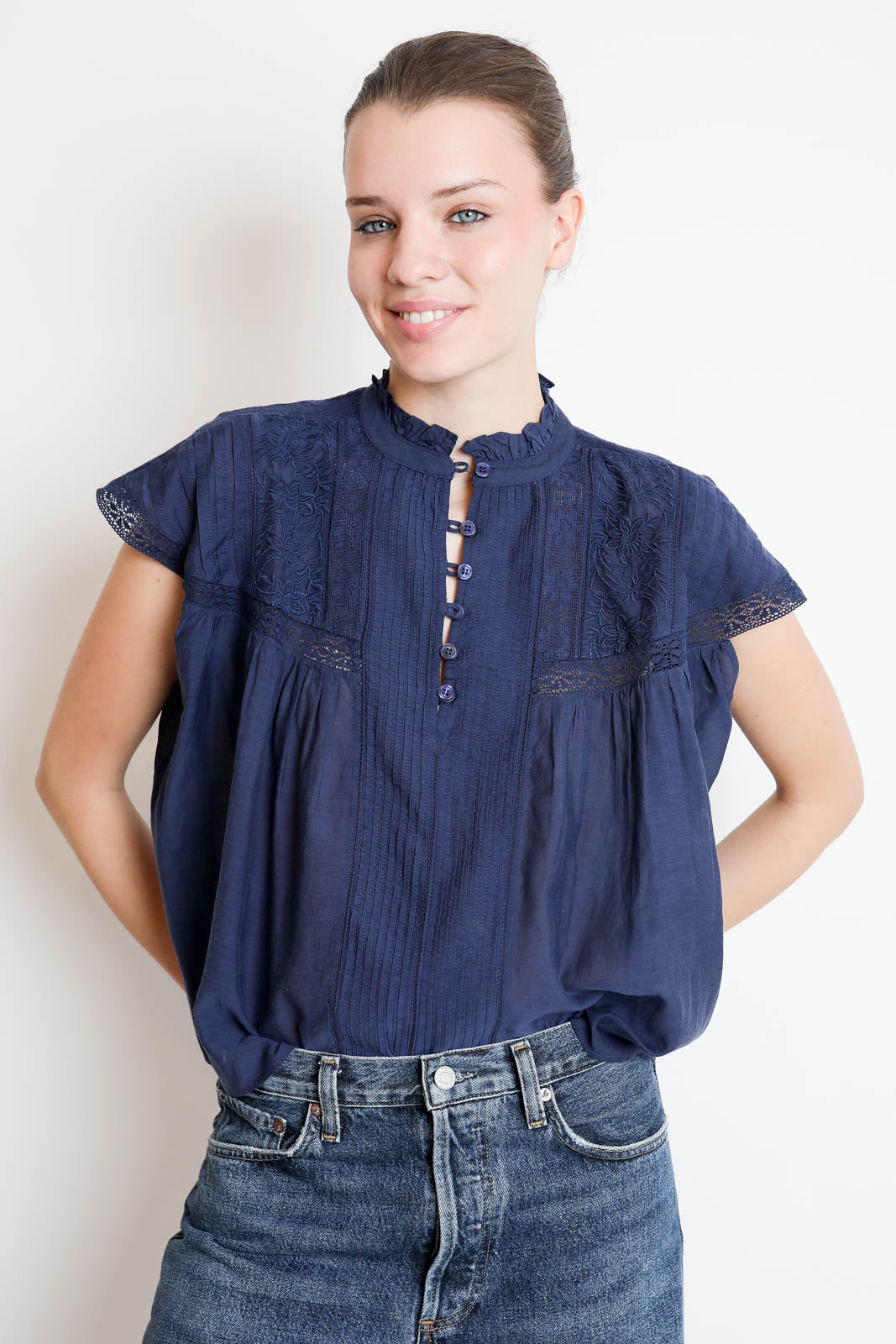 Vanessa Bruno, Bluse Ganu in Encre