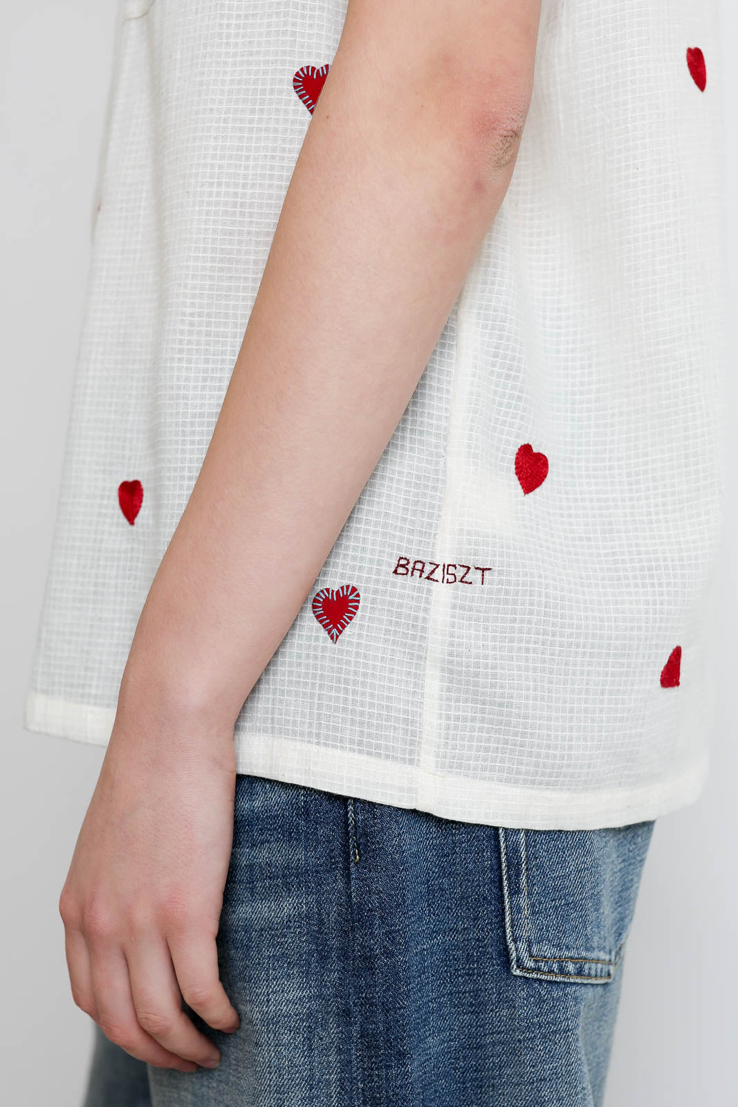 Baziszt, Bluse Saturday in Off White