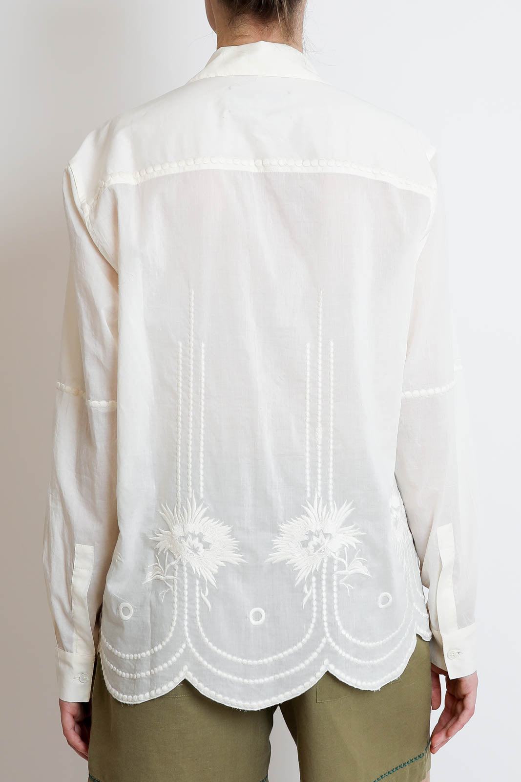Baziszt, Bluse Grace in White