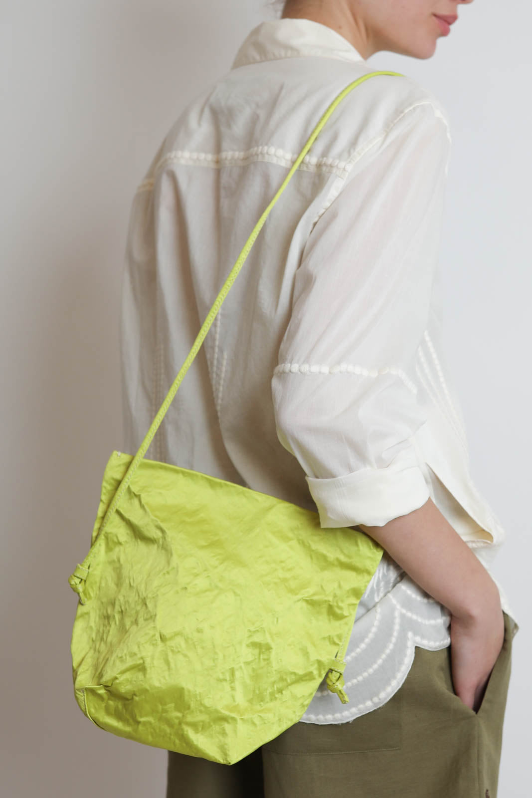 Zilla, Tasche Satin in Lemon