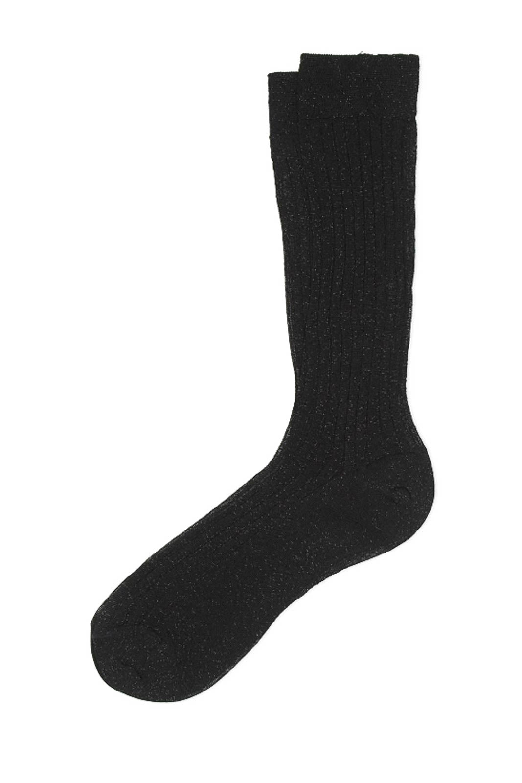 ANT45, Socken Ilex Short in Schwarz