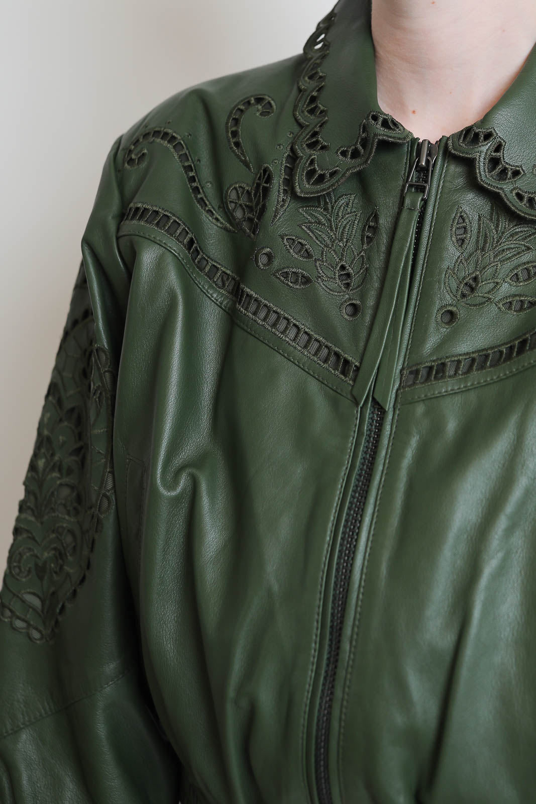 Farm Rio, Jacke Richelieu Heart in Grün