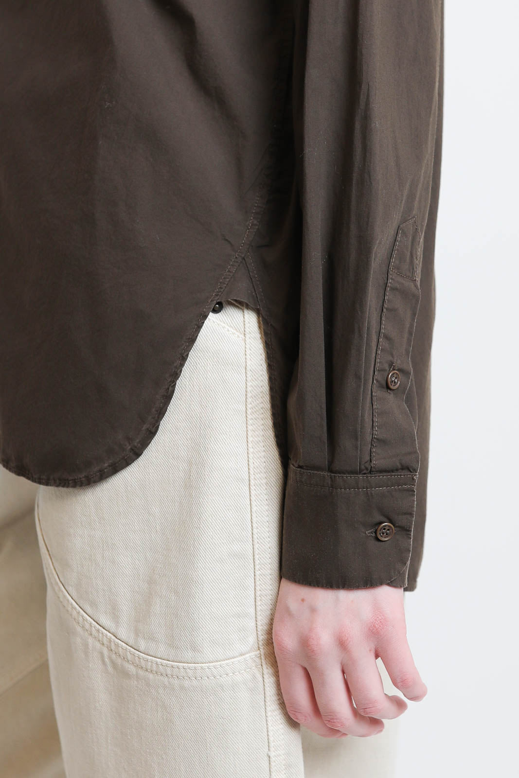 Nili Lotan, Bluse Amante in Wood