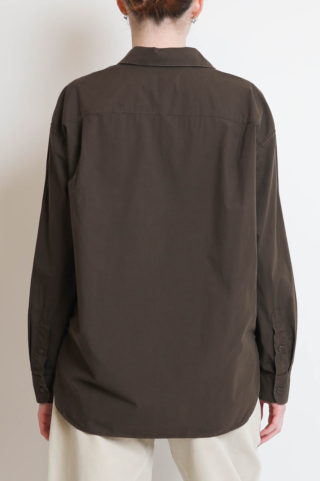 Nili Lotan, Bluse Amante in Wood