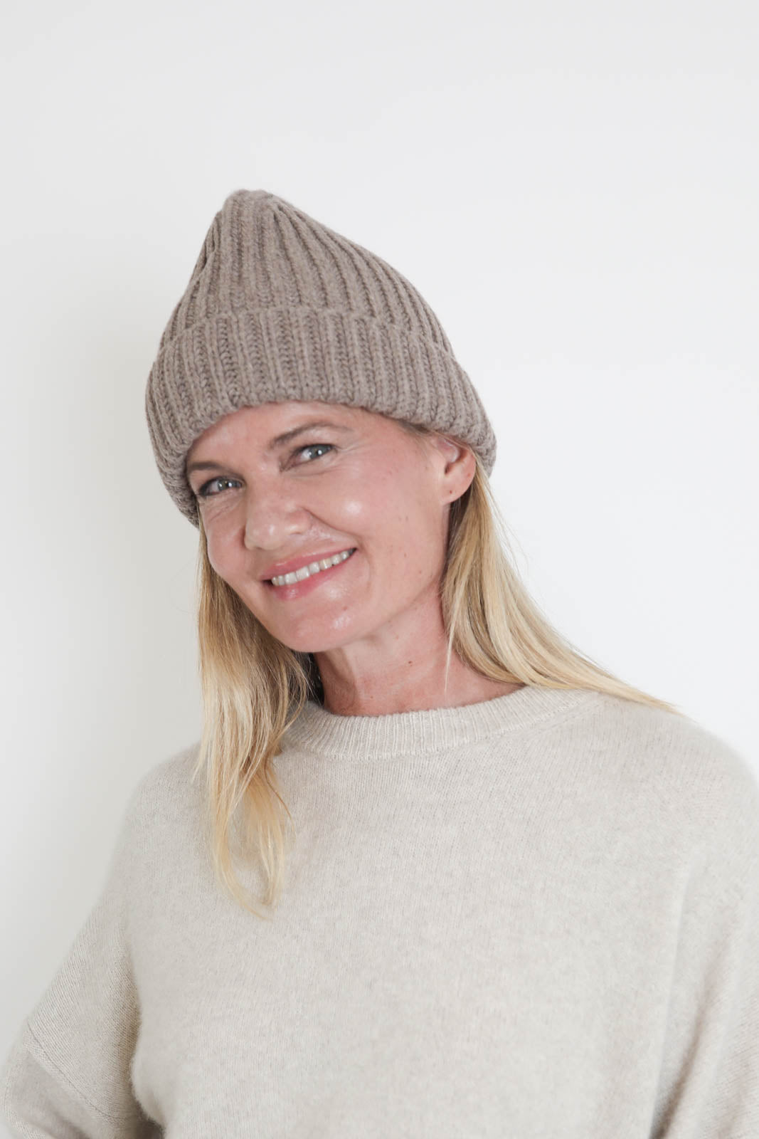 Soeur, Mütze Gilles in Beige Chine