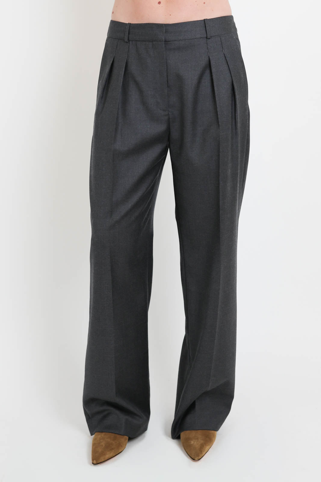 Loulou de Saison, Hose Sbiru in Anthracite Melange
