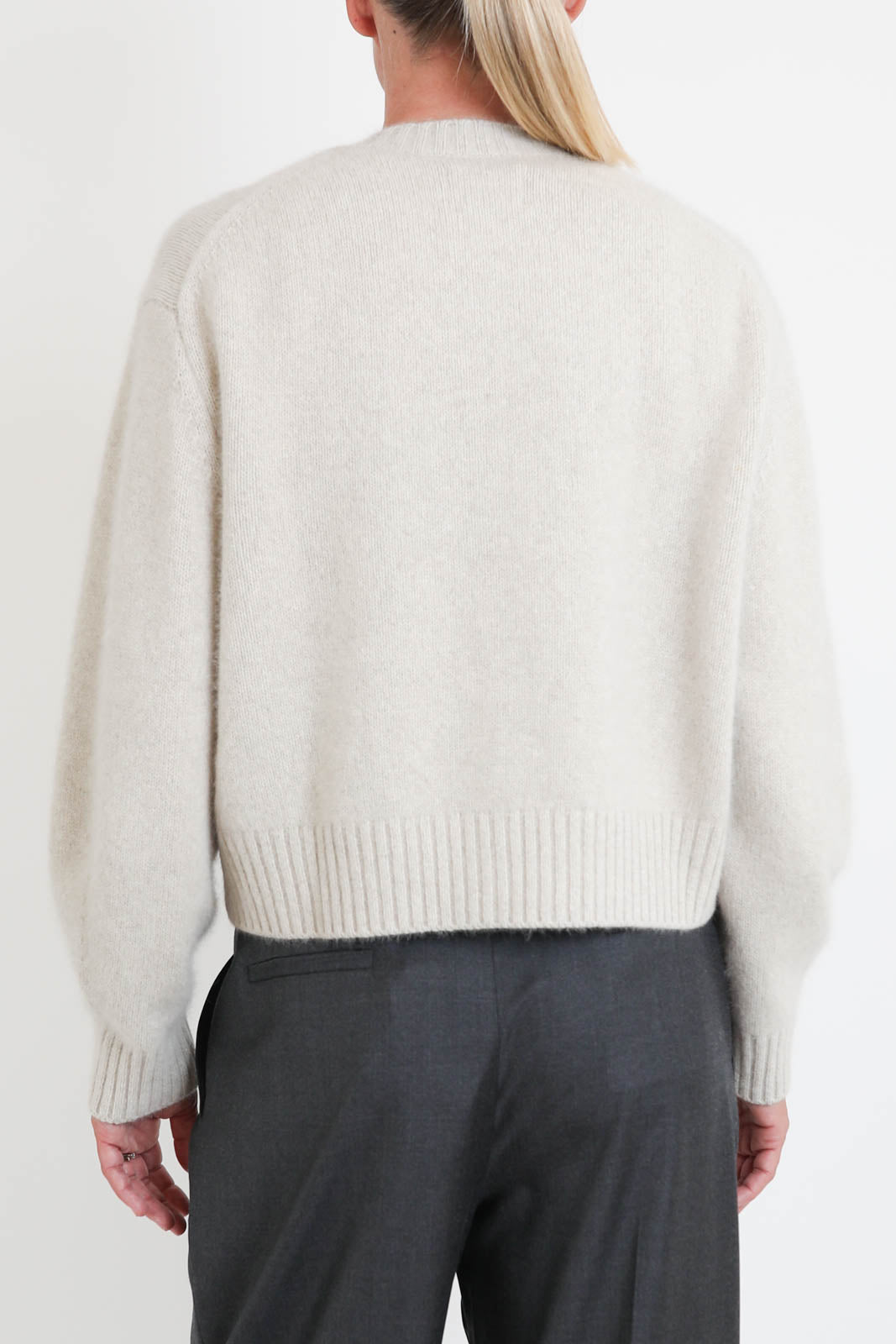 Loulou de Saison, Cardigan Remus in Stone Melange