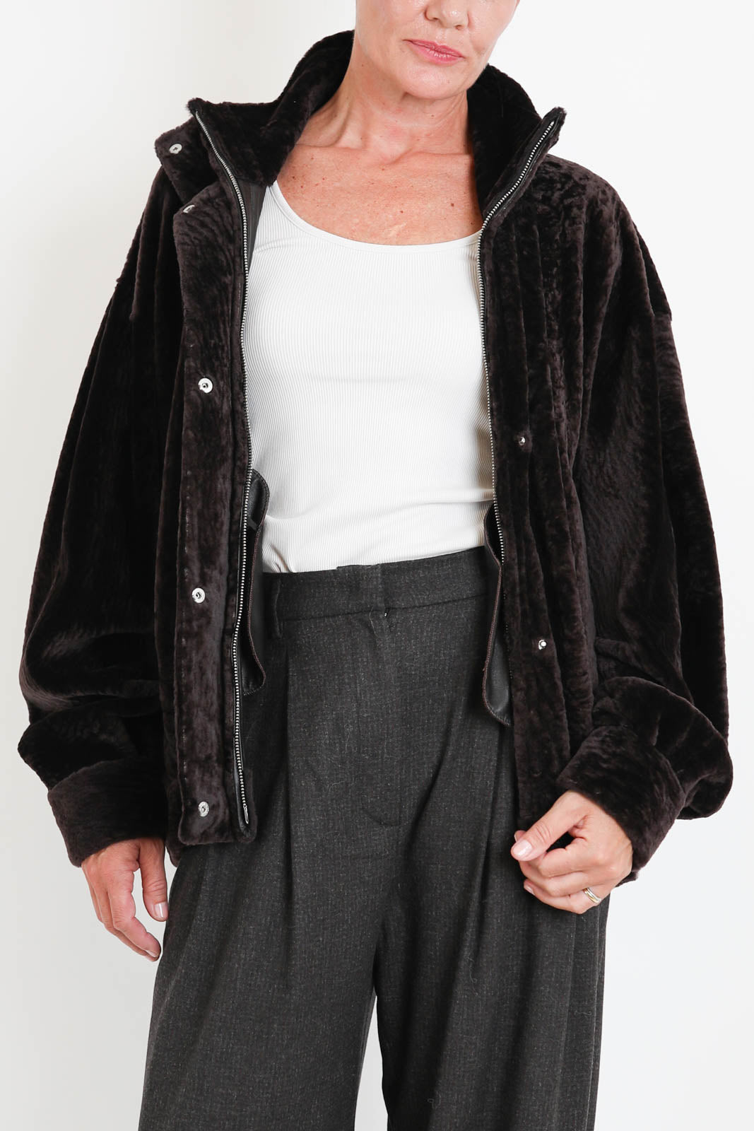 ARMA, Jacke Paula in Coffee Bean