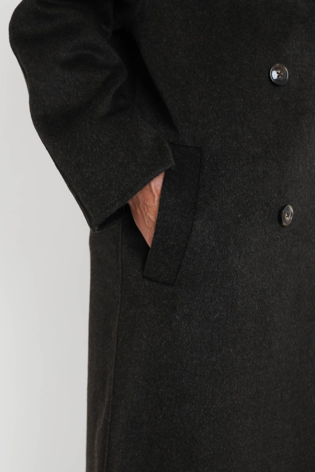 Loulou de Saison, Mantel Irvin in Brown Melange