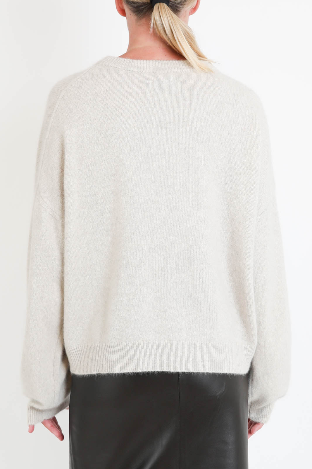 Loulou de Saison, Pullover Tristan in Stone Melange