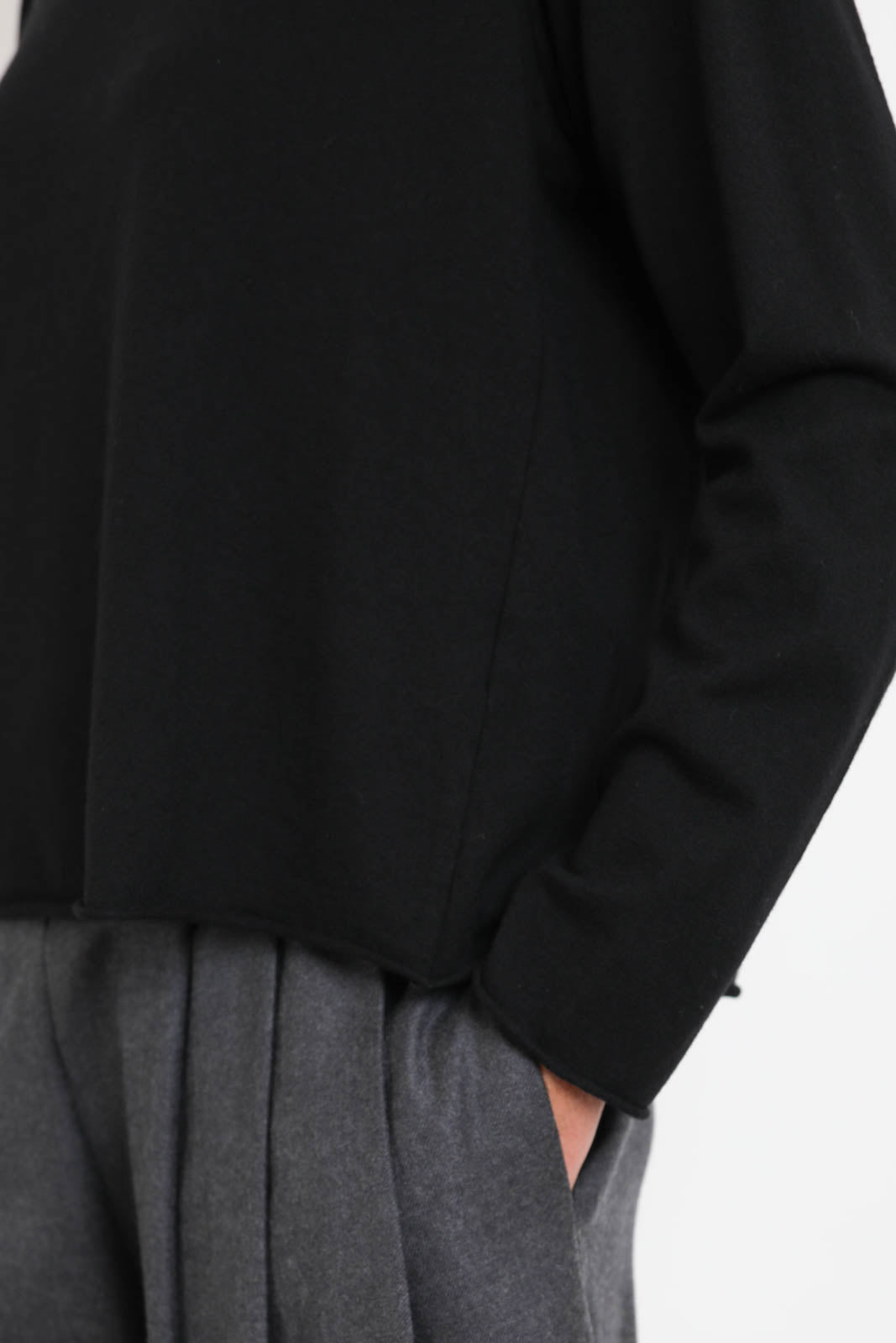 Labo.Art, Pullover Roma Charme in Schwarz