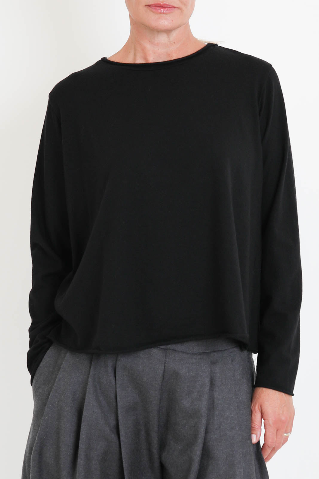 Labo.Art, Pullover Roma Charme in Schwarz