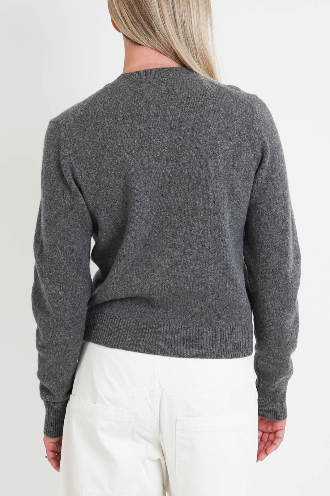 &Daughter, Pullover Sligo Crewneck in Derby Grey