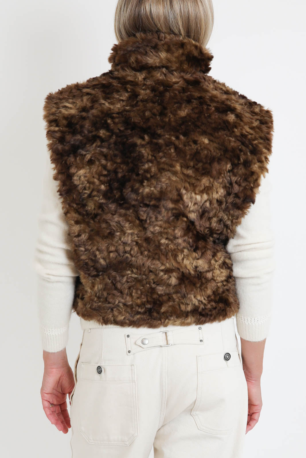 Isabel Marant, Gilet Jocya in Braun