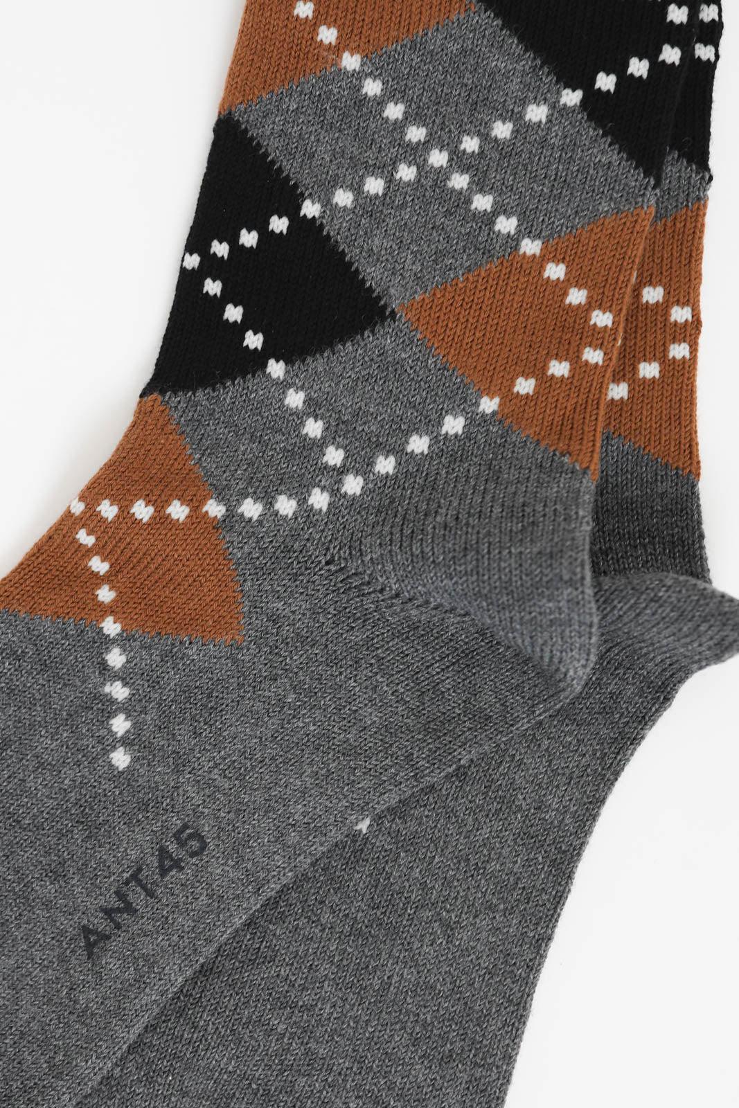 ANT45, Socken Lussino in Medium Grey 2