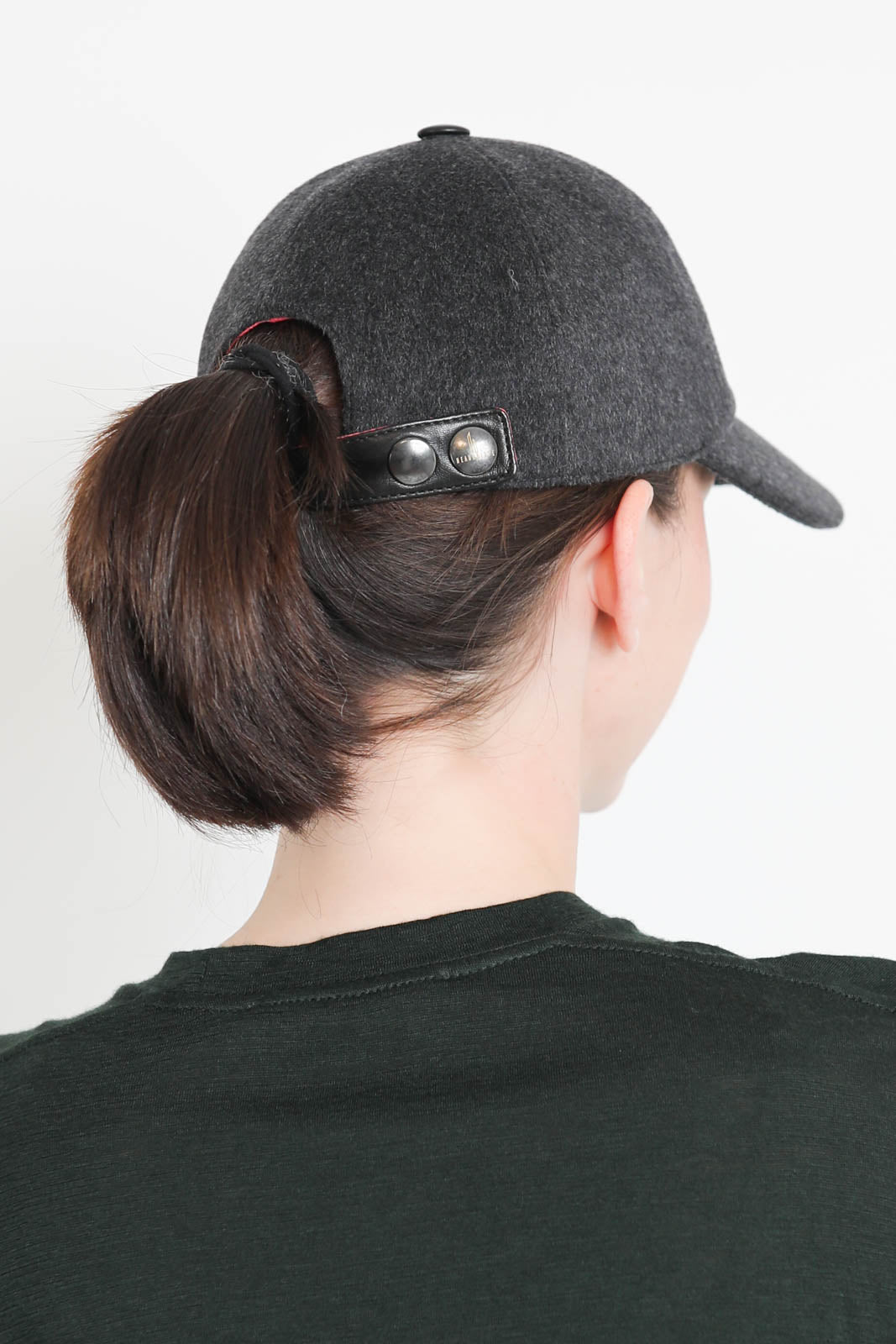 Baseball-Cap Kashmere in Grau