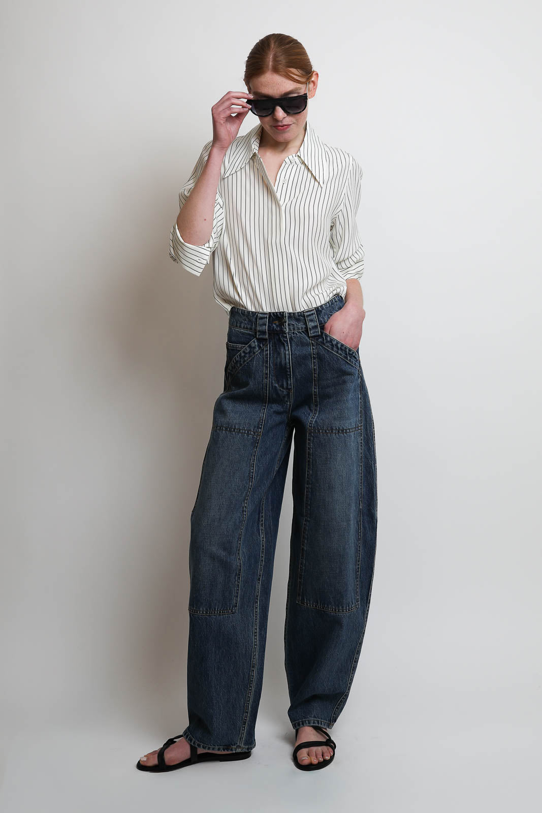 CO, Jeans Balloon in Indigo