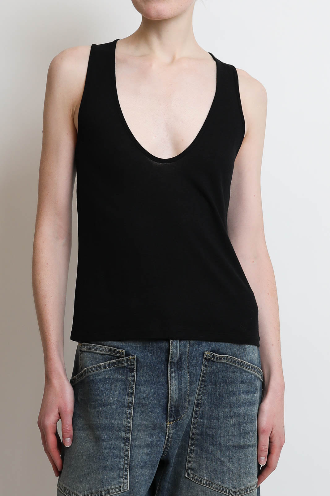 Loulou de Saison, Tank Top Albia in Schwarz