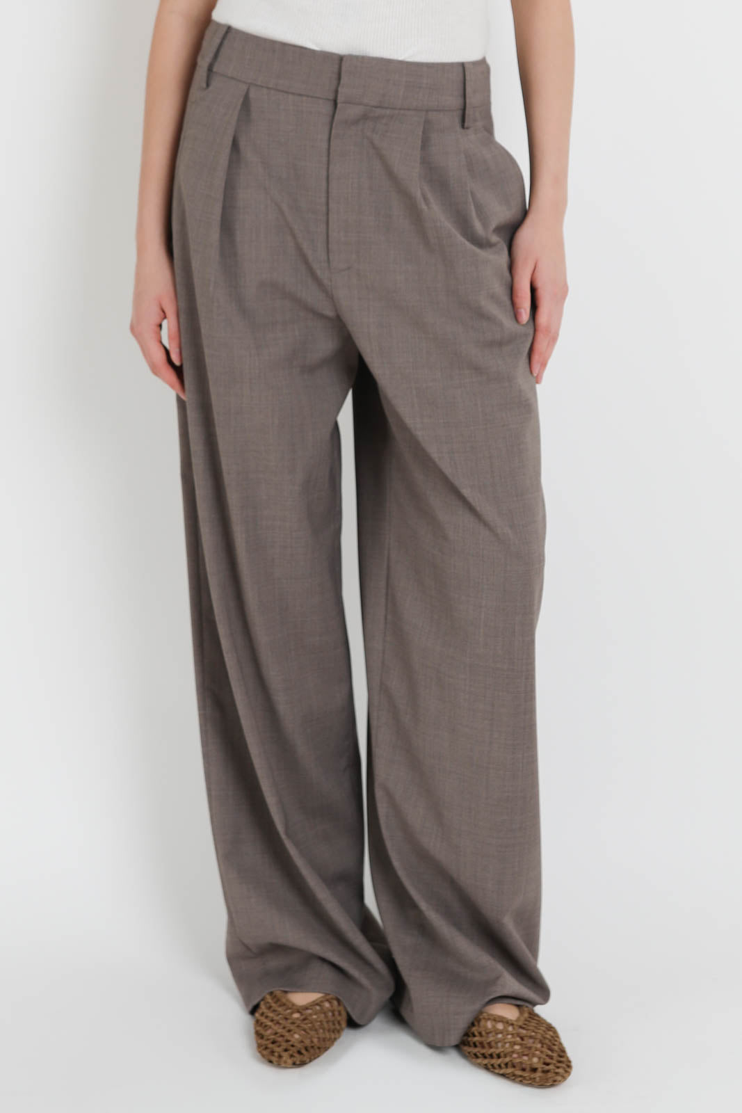 Tibi, Hose Stella in Cedar Melange