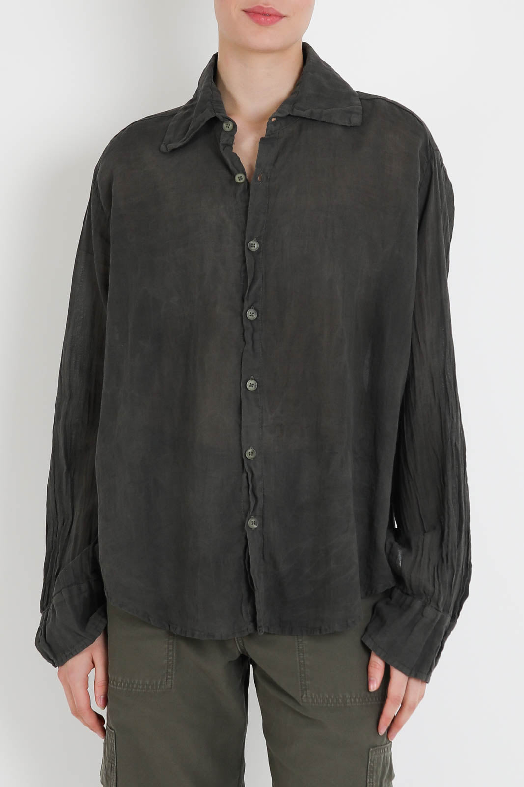 All3, Bluse Daniel in Army Green