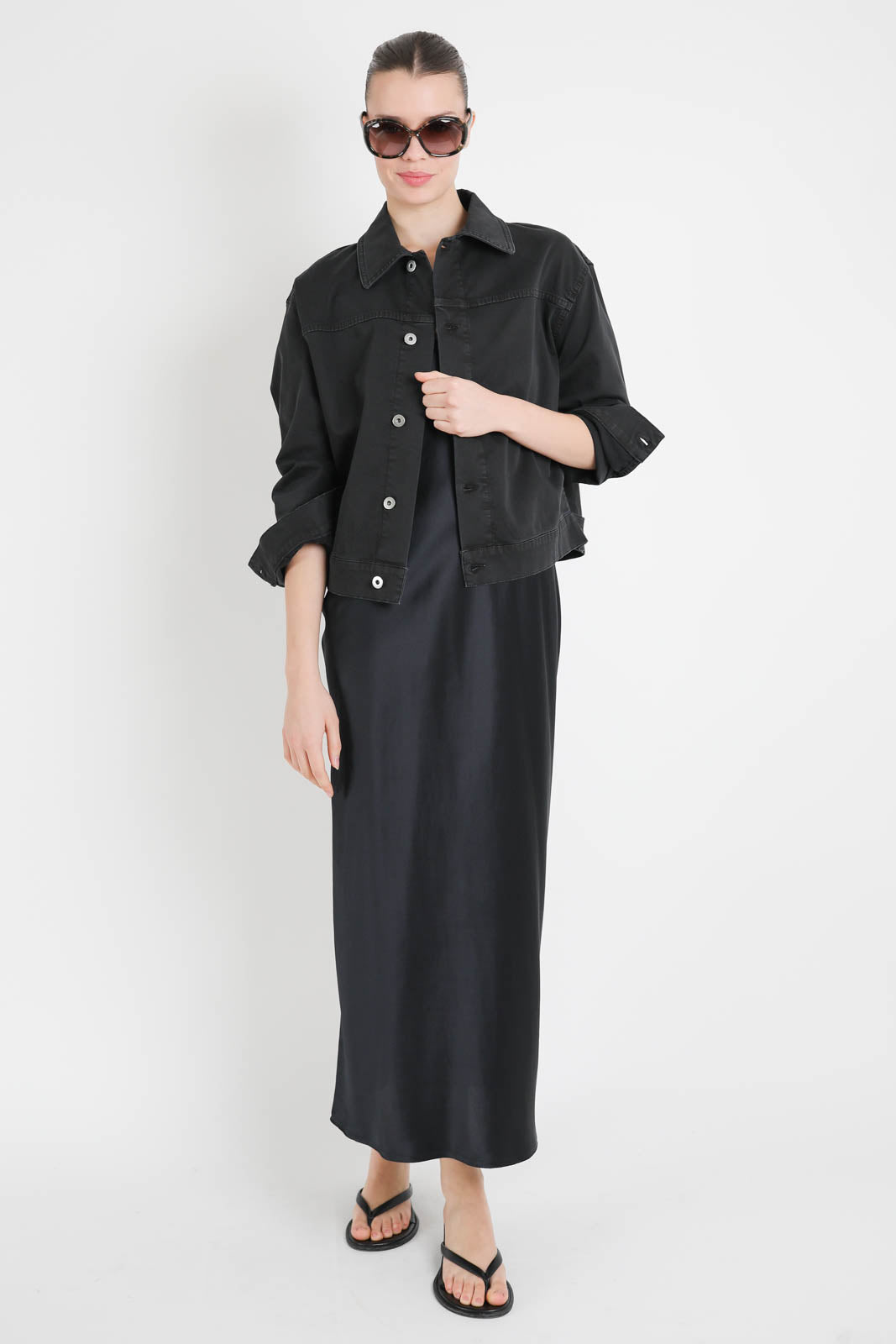 All3, Jacke Danya in Faded Black