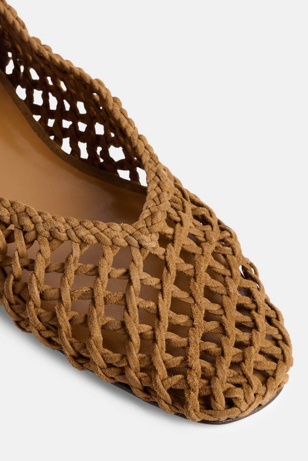 Le Monde Béryl, Ballerinas Regency Knotted in Taupe