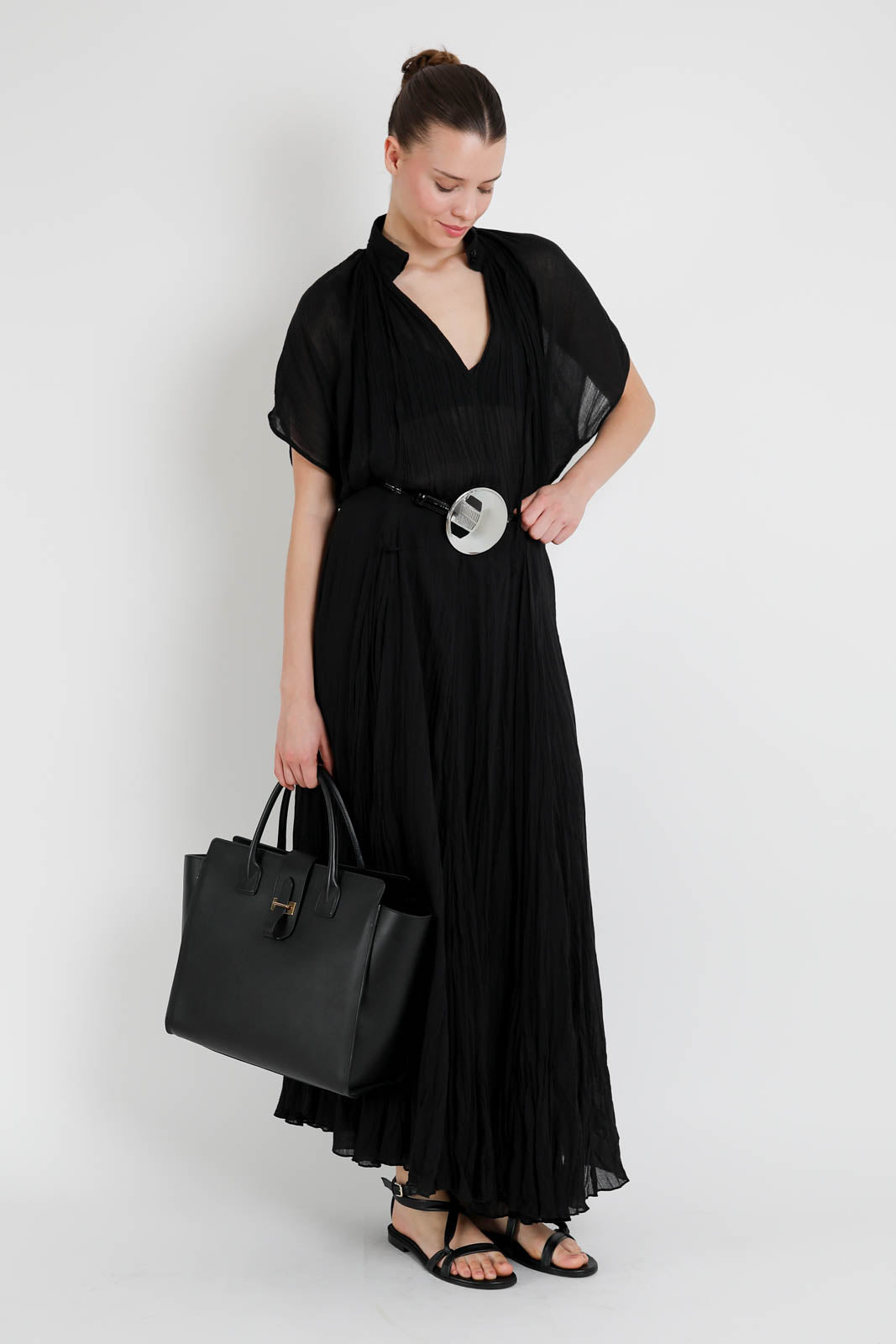 Laurence Bras, Gürtel Cabochon in Schwarz