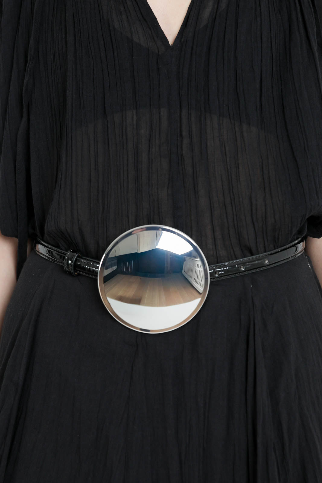 Laurence Bras, Gürtel Cabochon in Schwarz