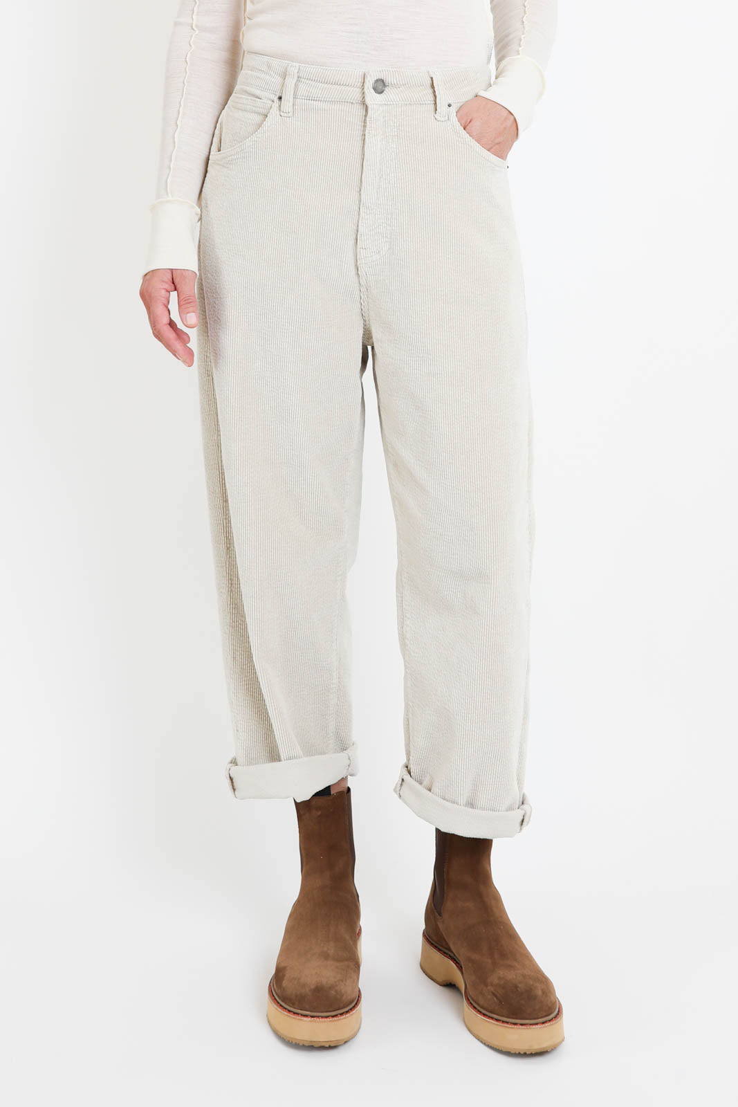 The Nim, Hose Diana High Rise in Egg Shell