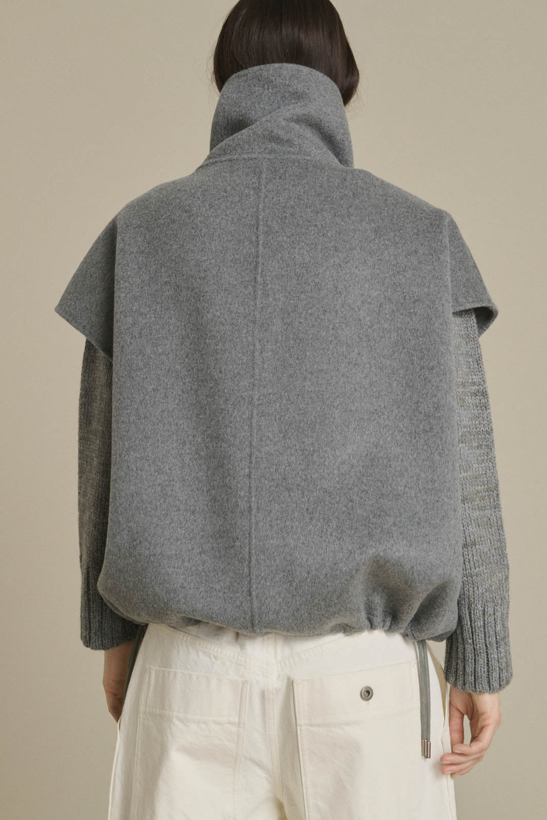 Soeur, Gilet Juno in Gris Clair