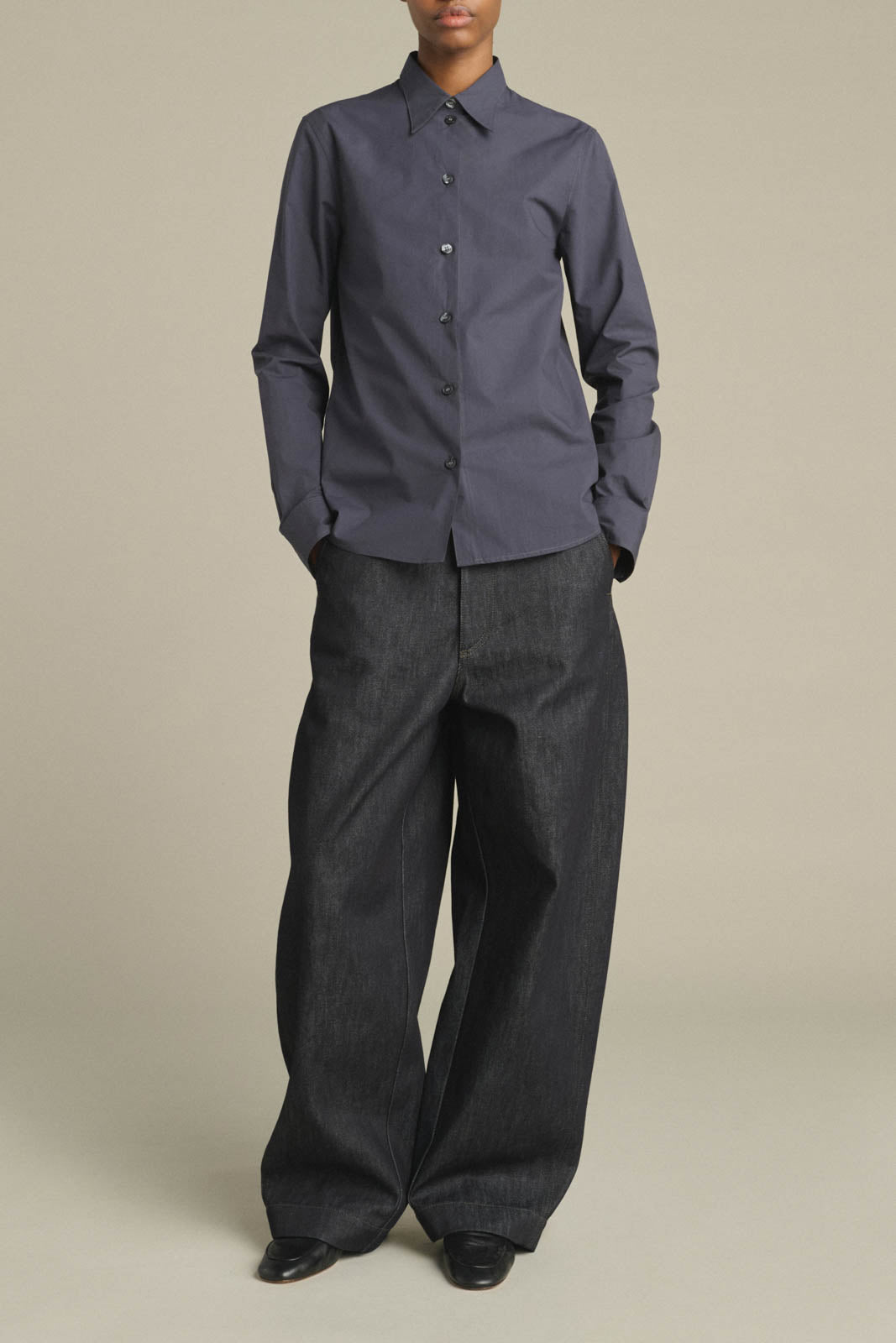 Soeur, Bluse Lavinia in Bleu Nuit