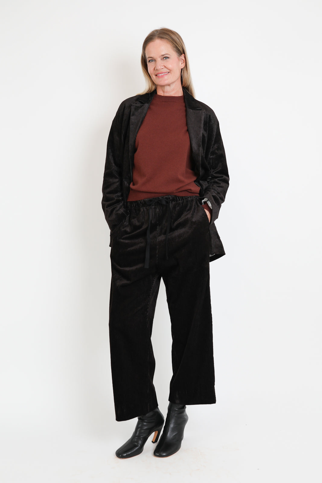 Phisique du Role, Pullover Round in Marrone Castagna