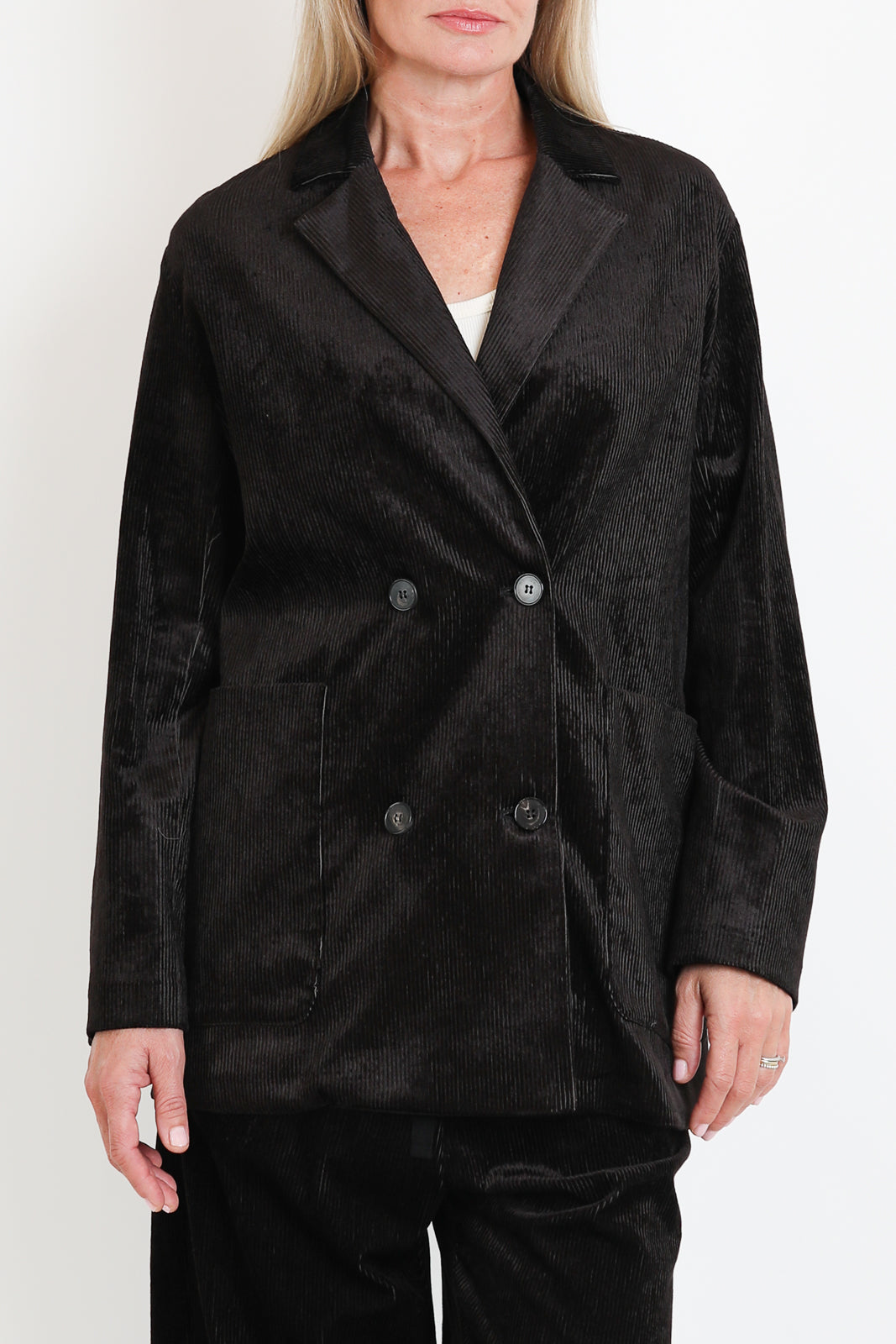 Phisique du Role, Blazer Fluid in Ebony/Butter