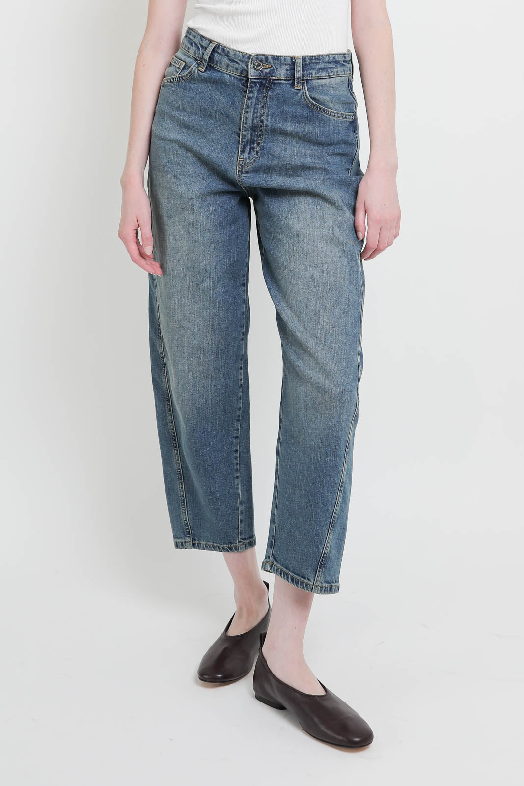 Jeans Caleb in Bleu Gris
