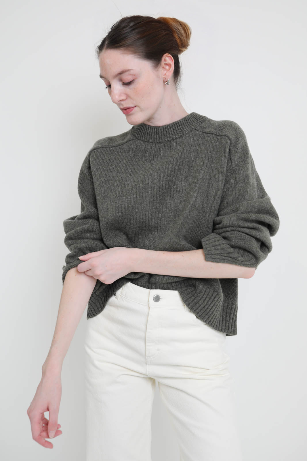 Soeur Pullover Will in Gris Chine