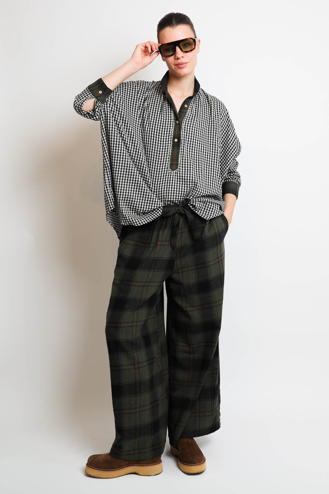 Fish Club_Bluse Folk in Capucine