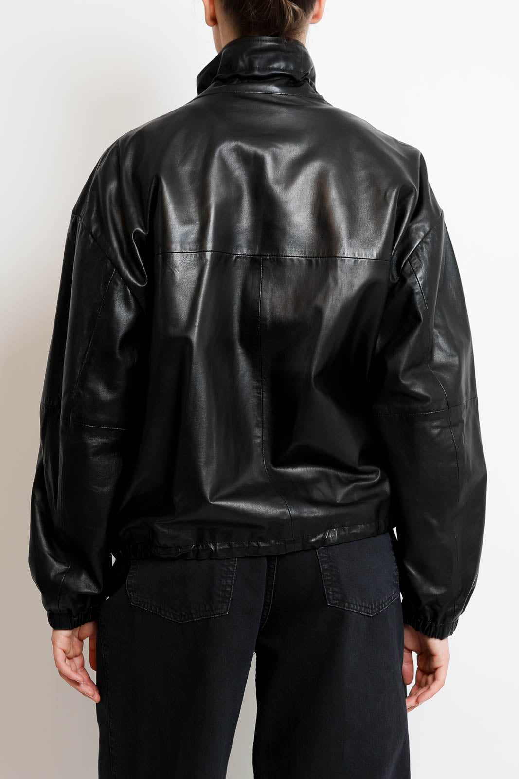 Haikure_Jacke Jordan Nappa in Schwarz