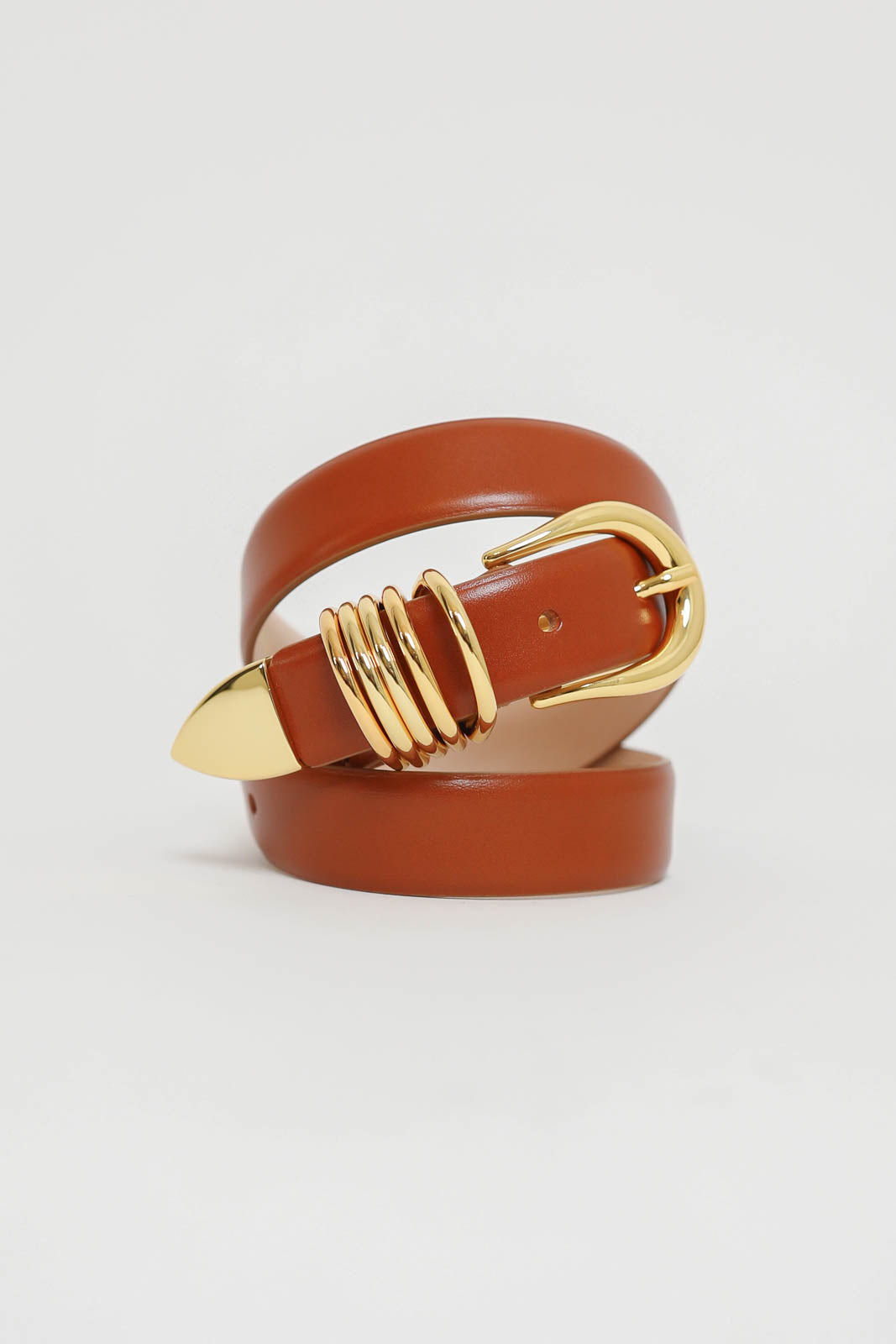 Déhanche_Gürtel Hollyhock in Terre/Gold