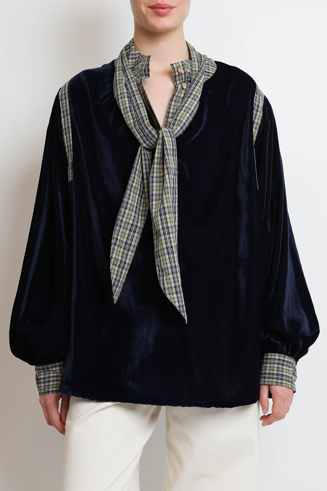 Fish Club_Bluse The Painter in Leah