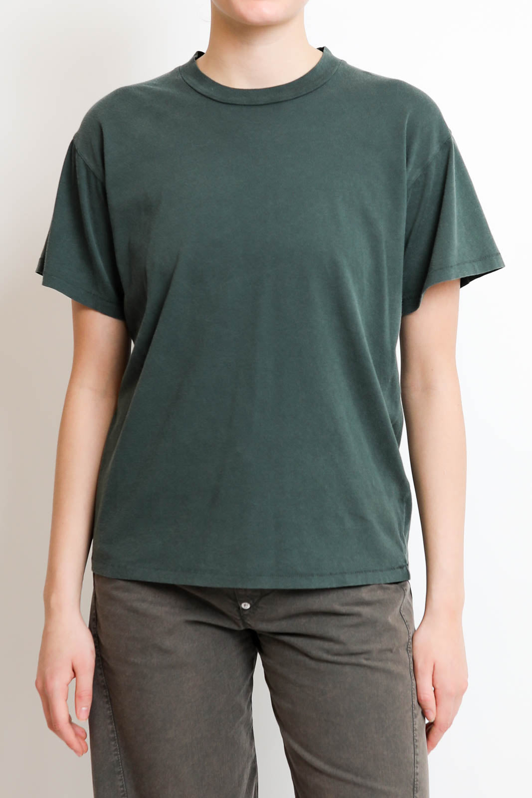 6397_T-Shirt Boy Tee in Faded Emerald